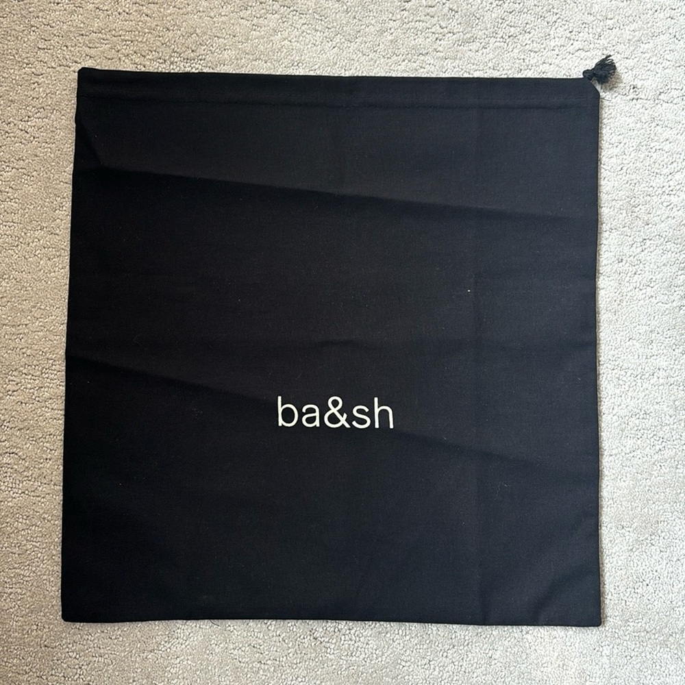 Ba&sh Cotton Shoe Bag
